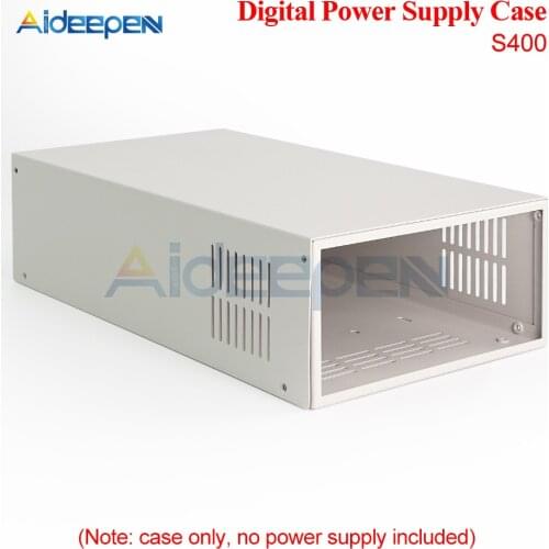 Digital Power Supply Case S400 for RD6006 RD6006-W Series Voltage Converter (no RD6006 included)