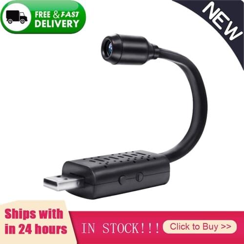 2021 Smart Mini Wifi USB Camera Real-time Surveillance IP Camera AI Human Detection Loop Recording Camera SD Card Cloud Storage