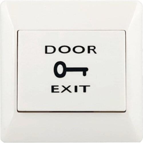 Door exit button switch push release for access system no signal door access control switch