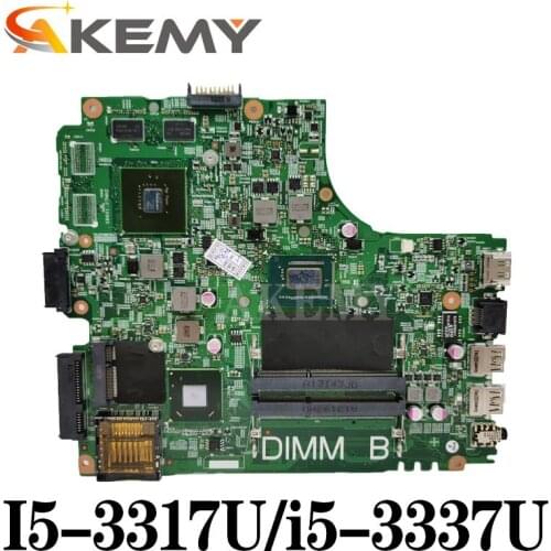 Akemy 01fk62 1fk62 for Dell inspiron 3421 5421 Laptop motherboard i5-3337u 12204-1 ddr3 tested