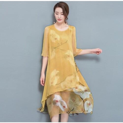 Желтые летние платья MLUOLANC China At AliExpress