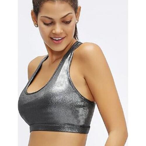 2020 new Sports Bras Matte Coated Textur Top Fitness Women Running Sport Shirt Bra Gym skinny bra