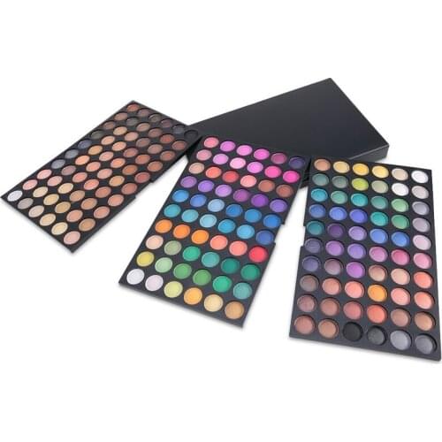 Brand Natural Matte Shimmer 180 Colors Makeup Eyeshadow Luminous Long-lasting Charming Eyes Powder Cosmetics In one palette