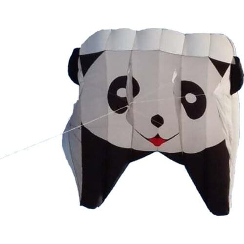 New High Quality Nylon Power Panda Kite/ Software Piloting Kites/ Good Flying Factory Outlet