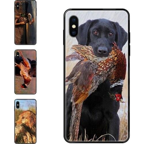 Hunting Gun Dog Art Animal Protective For Galaxy Note 4 8 9 10 20 Plus Pro J6 J7 J8 M30s M80s Ultra J600 J730 J810 Black Soft