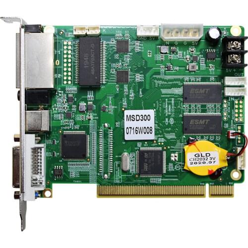 Full color novastar msd300 nova controller work with mrv366 mrv336 mrv328 led receiveing card support novastar vx4