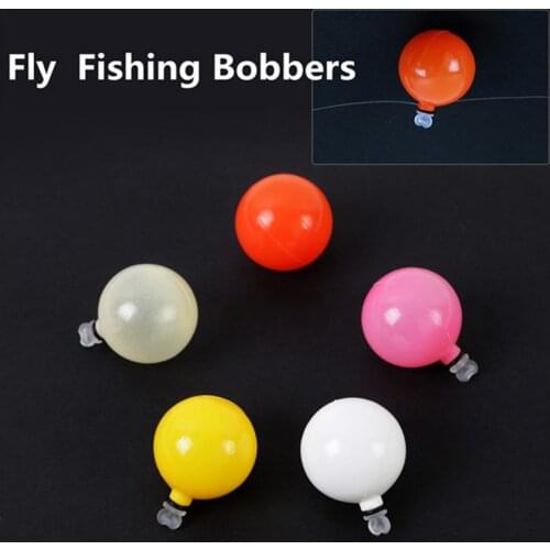 Practical Buoy Floats Fly Fishing Floats Fly Fishing Floats Round Stream Floats Hair Hook Positioning Fishing Gear Accessories