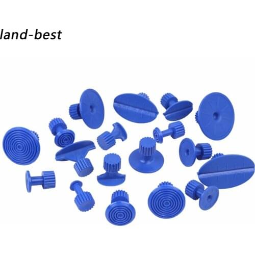 18 pcs Car Paintless Dent Repair Suction Cups Puller Tools Slices DIY Hand Tools Kit use for Remove Hail Pits Sets