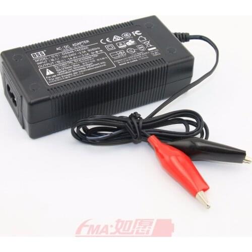 Intellignet Charger 14.4V 3A for 12V Lead-Acid SLA Battery w/Crocodile Clips CE FCC CB SAA SGS PSE RoHs Certificated AC100~240V