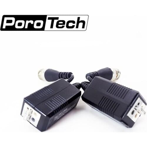 AHD808 5PAIRS/10pcs Video Balun Transceivers HD 720P 1080P AHD HDCVI HDTVI BNC Connector To UTP black with 3cm cable