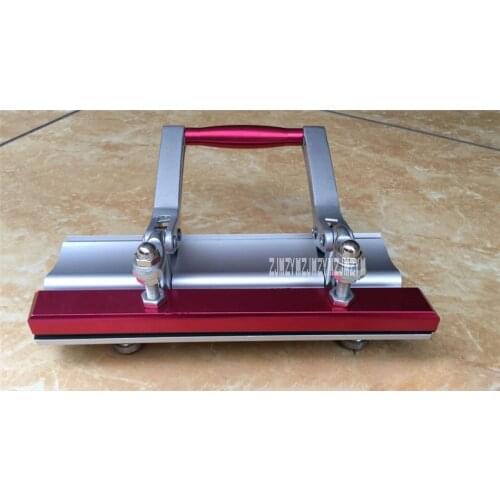 Mechanical Stretcher Accessories Aluminum Alloy Double Chuck Pneumatic Stretching Machine Parts Aluminum Double Clip Chuck 250MM