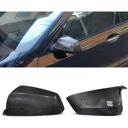 1 Pair 1:1 Perfect Carbon Fiber Mirror Cover Full Carbon For BMW E60 F07 F10 6 Series E63 E64 F12 F13 7 Series F01 F02