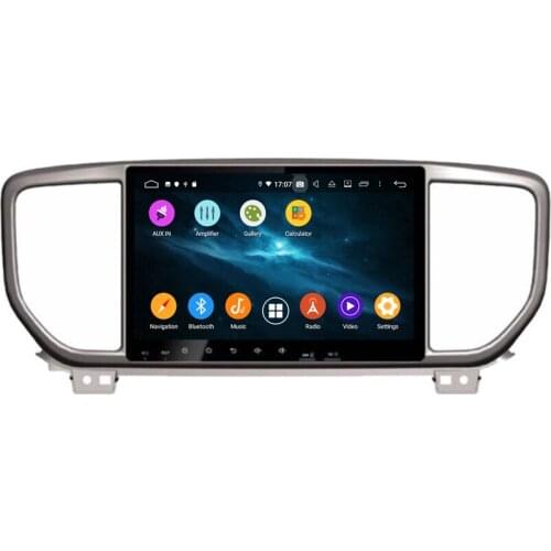 9" Android 9.0 Car Multimedia Player PX6 For KIA Sportage 2018-2019 Car Radio 1024*600 Car Audio 6 Core Stereo 4G+64G DSP GPS