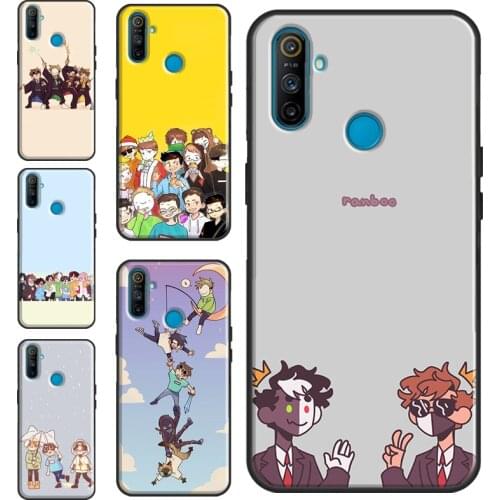 Dream Smp Team Case For OnePlus 8 Pro 9 Pro Nord 7T 8T 9R Cover For Realme C21 C15 C11 C3 GT Q3 6 7 8 Pro