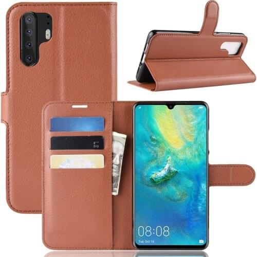 Bookcover For Huawei P30 Luxury Leather wallet Cases for Huawei P30 Pro Cover shockproof cover Free DHL shippingment 50pc