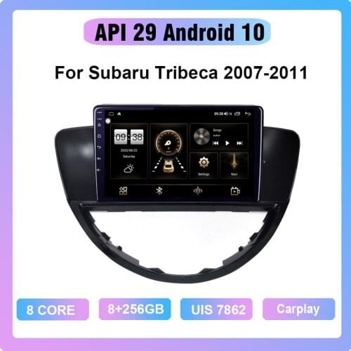 COHO For Subaru Tribeca 2007-2011 Android 10.0 Octa Core 6+128G Car Multimedia Player Stereo Receiver Radio Cooling Fan