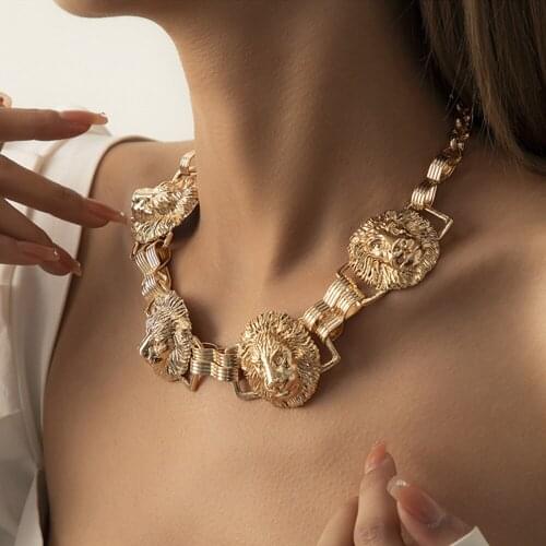 Glam Stone Gold Chokers