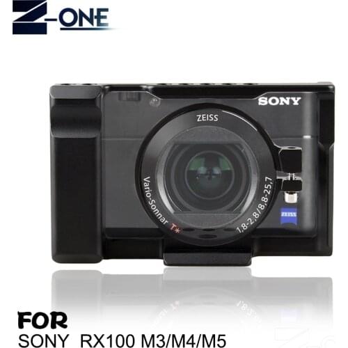 Coogens RX100 Aluminum Alloy Camera Cage for Sony RX100 III IV V Camera Stabilizer for RX100 M3 M4 M5