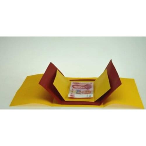 Money Making Envelope (Three times) - Magic Trick Magician Close Up Gimmick Props Bill Change Magie Envelope