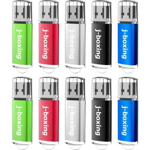 LOT 10PCS 8GB USB Flash Drives Rectangle Thumb Pen Drive USB 2.0 Jump Drive 8gb Pendrives with Cap for PC Laptop Tablet 8 Colors