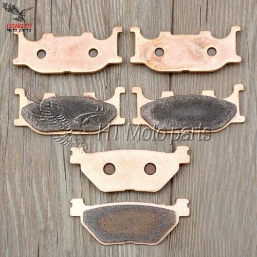Motorcycle metal sintering brake pads For Yamaha XVS 1300 A Midnight Star 2007-2013 XVS1300 ACFD 2014-2016