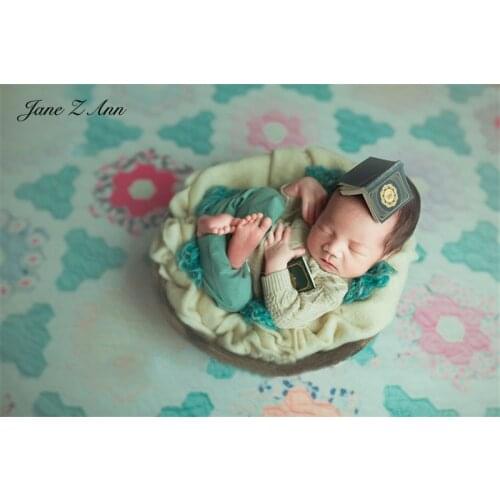Jane Z Ann Western Style Retro Newborn baby Children Photography Mini Book Story Book creative studio shooting Props