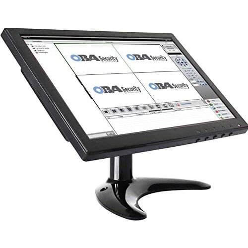 Monitor 10,1 inch HDMI LCD Full HD IPS colors inputs AV/VGA/HDMI/BNC/AUX/audio ports built-in speaker