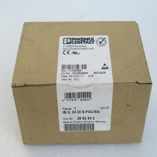 New module IB IL 24 DI 8-PAC/SN 2862932 switch