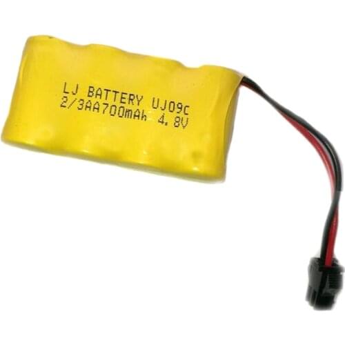 9pack/lot MasterFire 4.8V 700mah 2/3AA NI-CD M Battery Deformation robot remote control vehicle Rechargeable NICD Batteries