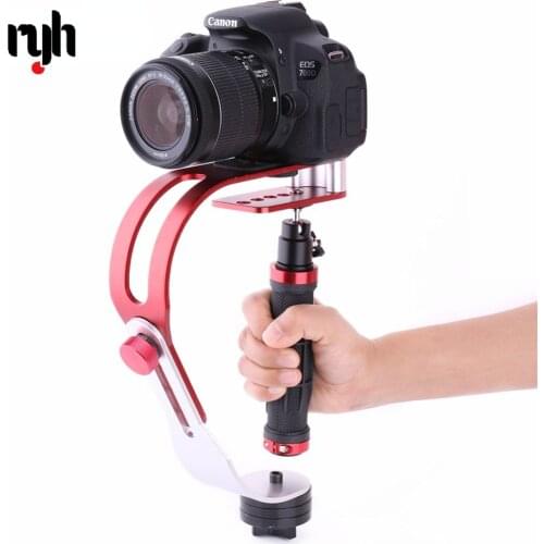 Handheld Stabilizer Gimbal for Gopro DSLR SLR Digital Camera Sport DV Aluminum Alloy estabilizador de camera DSLR Universal Red