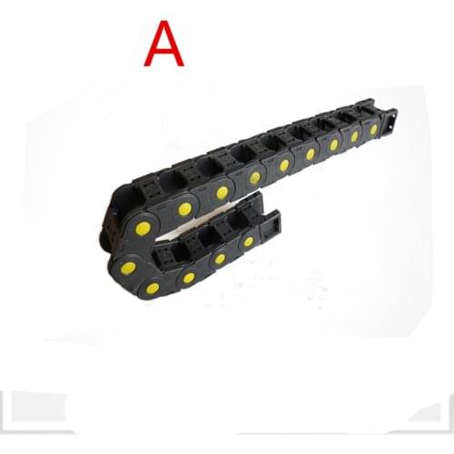 Transmission Chains 25*77 mm 1M Plastic Towline Drag Chain Machine L1000mm for CNC Router Tools 25mm*77mm