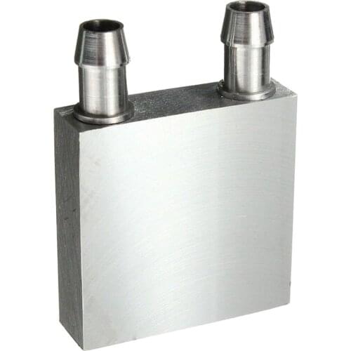 40x40x12mm Aluminum Water Liquid Cooler Block Heatsink For Computer CPU Radiator