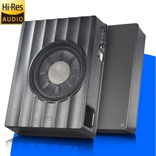 Threeaudio Innovative active airway car seat subwoofer high-level input car audio low and ultra-thin 220W air-cooled heat dissi