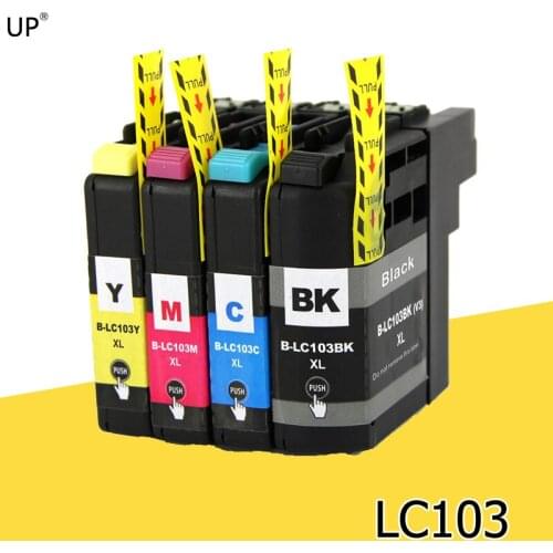 LC103 Full Compatible Ink Cartridge For brother J152W J245 J285DW J450DW J470DW J475DW J650 J870DW J875 J4310 J4410 J4510 J6520