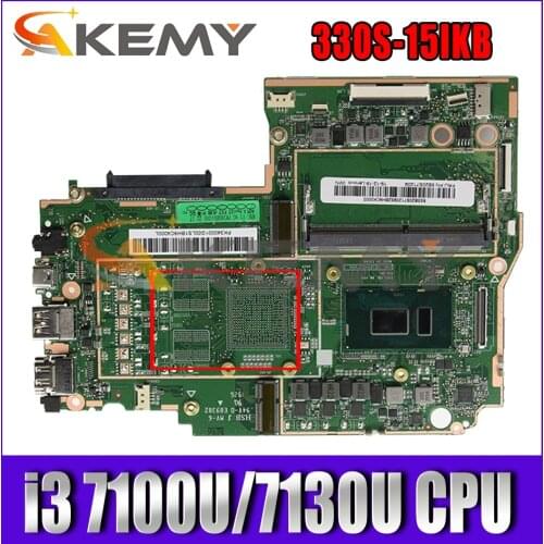 For Lenovo 330S-15IKB laptop motherboard with CPU i3 7100U 7130U 4GB RAM tested 100% working FRU 5B20T26542 5B20T26535 Mainboard