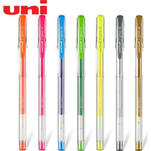 1 Piece 15 Colors Uni-ball Signo Standard Gel Ink Ballpoint Pen Set UM-100 0.5/0.7/0.8mm