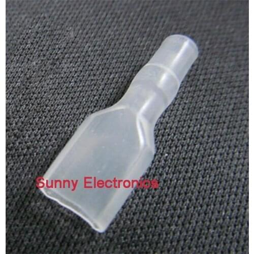 New 2000 PCS Cover Case for 6.3mm Crimp Terminal Spade Connector Free shipping