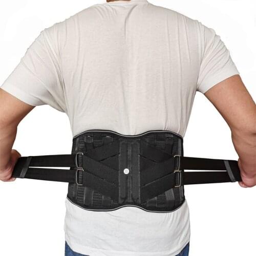 Self-Heating Spine Decompression Lumbar Support Belt Abdominal Waist Back Brace Orthopedic Posture Corrector