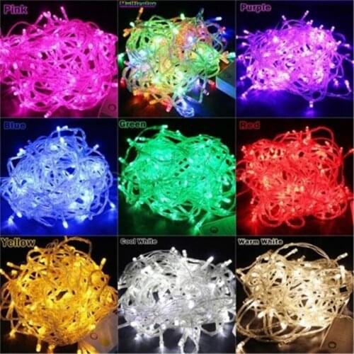 Waterproof Outdoor Home 10M 20M 30M 50M 100M LED Fairy String Lights Christmas Party Wedding Holiday Decoration Garland light