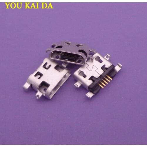 100PCS For Alcatel OT4033 4033 7040n OT7040,OT6012 6012 6035 G7 Micro USB JACK Charge Charging Connector Plug Dock Socket Port