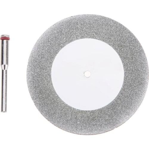 60mm Cutting Disc Mandrel Dremel Accessories Mini Circular Saw Blade Electric Saw for Drill Steel Rotary Cutting Tool