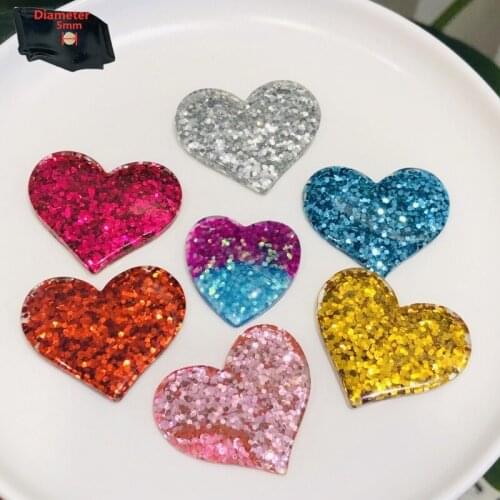 7PCS Resin Cute Cartoon Fridge Magnetic Sticker Kawaii Colourful Flash Heart Refrigerator Magnet Whiteboard Sticker Memo Holder