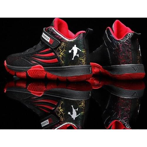 High Quality Basketball Shoes Men Sneakers Boys Basket Shoes Autumn High Top Anti-slip Outdoor Sports Shoes Trainer boys Summer