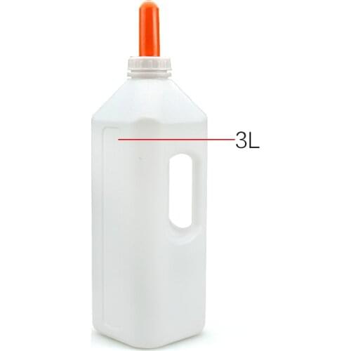 3L Animal Calf Lamb Milk Drinker Bottle Cow Sheep Dog Drinking Fountains Milk Bottle Pig Water Animal Silicone Nipple Dispenser