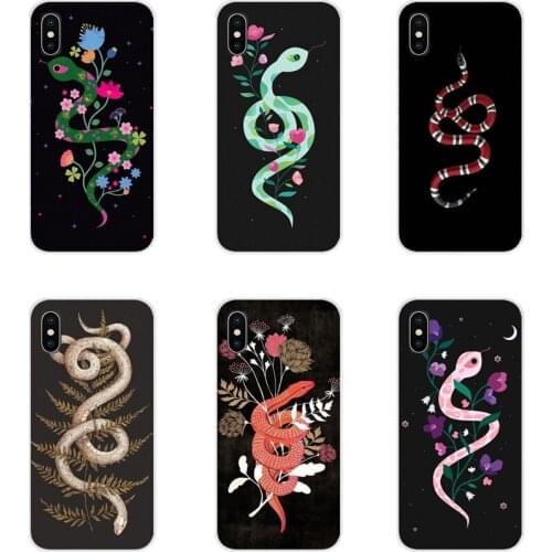 For Samsung Galaxy A3 A5 A7 A9 A8 Star A6 Plus 2018 2015 2016 2017 Snake Flower Accessories Phone Cases Covers