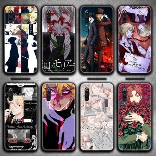 Anime Moriarty the Patriot Phone Case for Xiaomi Mi Note 10 Lite Mi 9T Pro xiaomi 10 CC9 9SE