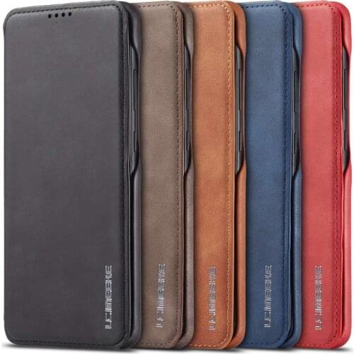 Simple Flip Case For Samsung Galaxy A21S A31 A41 A11 M11 A51 A71 A20 A30 A50 A50S A70 Case Leather Magnetic Luxury Cover Case