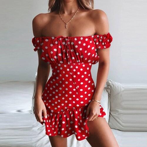 CINESSD Red Summer Dresses