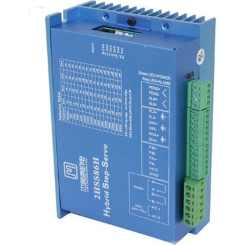 JMC 2HSS86H 2 phase Closed loop Stepper motor driver for NEMA34 NEMA42 motor 24V-80VAC 6A 2-256 Microstep