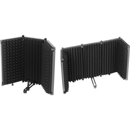 Microphone Shield for Recording Sound Live Broadcast Microphone Accessories Premium Noise-absorbing Foam Musical Accessories